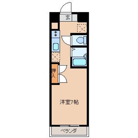 グラウンヴィレッジ大分の物件間取画像